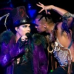 Adam and Terrance during Glam Nation tour show